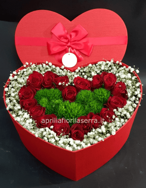 Flower box cuore